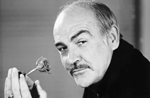 Sean Connery in Britain for the premiere of his film The Name of the Rose He says it was Sean Connery in Britain for the premiere of his film The Name of the Rose He says it was
