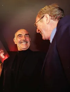 Sean Connery and Michael Caine at Edinburgh Film Festival closing ceremony-Odeon Cinema Sean Connery and Michael Caine at Edinburgh Film Festival closing ceremony-Odeon Cinema