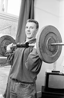 Images Dated 5th March 1988: Sean McKee, actor who plays Jamie Henderson in Channel 4 soap Brookside, pictured at home