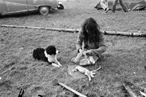 Images Dated 28th August 1976: The Seasalter Pop Festival, Kent. 28th August 1976