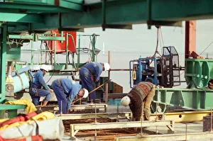 Images Dated 15th November 1995: The Second Severn Crossing under construction. 15th November 1995