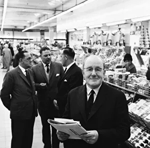 Senior management team at the Nottingham Co-Op department store Senior management team at the Nottingham Co-Op department store