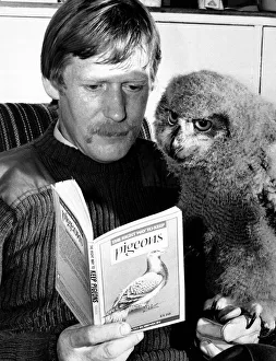 At seven weeks, no chick should be expected to read. But the young eagle owl at Whipsnade At seven weeks, no chick should be expected to read. But the young eagle owl at Whipsnade