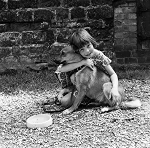 Seven-year-old Sheena Broom with the Corgi cross puppy which was found watching lorries Seven-year-old Sheena Broom with the Corgi cross puppy which was found watching lorries