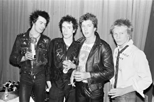 Images Dated 10th March 1977: The Sex Pistols. 10th March 1977. London... They are back again -