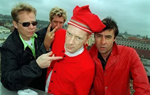 Images Dated 9th July 1996: The Sex Pistols in Prague July 1996