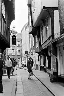 Images Dated 6th September 1971: The Shambles, York. September 1971 Local Caption watscan - 06 / 04 / 2010