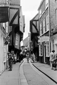 Images Dated 6th September 1971: The Shambles, York. September 1971 Local Caption watscan - 06 / 04 / 2010