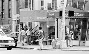 Images Dated 26th June 1984: Shamiana Indian Restaurant, New York, USA, June 1984