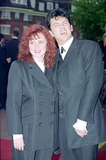 Images Dated 29th August 1995: Shane Ritchie and wife Colleen at TV Awards August 1995 Shane Richie