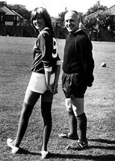 Bill Shankly football manager Liverpool at training ground Bill Shankly football manager Liverpool at training ground