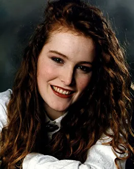 Images Dated 24th March 1989: Shauna Lowry TV Presenter who was on the Childrens Television Programme Ghost Train