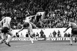 Sheffield Wednesday 1 v. Derby County 1. Division two football Sheffield Wednesday 1 v. Derby County 1. Division two football