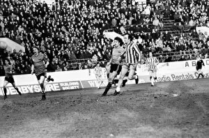Images Dated 21st February 1981: sheffield wednesday 2 v. Swansea 0. Division Two Football. Februay 1981 MF01-35-031