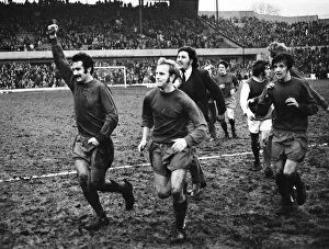 Images Dated 24th January 1970: Sheffield Wednesday v Scunthorpe United FA Cup fourth round match at Hillsborough January