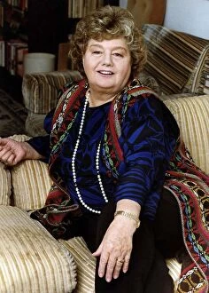 Images Dated 29th September 1989: Shelley Winters Actress - September 1989 DBase