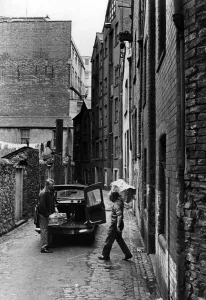 Ship Lane, Butetown, Cardiff. 12th September 1973 Ship Lane, Butetown, Cardiff. 12th September 1973