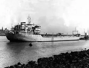 00093 Gallery: Ship motor ore carrier 1, 500-tons Prospector built by R and W Hawthorn Leslie and Co Ltd