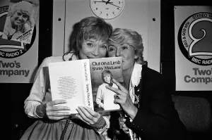 Shirley MacLaine at the BBC to appear on the Gloria Hunniford programme with her new book Shirley MacLaine at the BBC to appear on the Gloria Hunniford programme with her new book