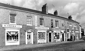 00093 Gallery: Some of the shops in Henley Street in Stratford-upon-Avon. 21st March 1979