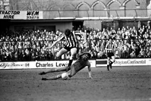 Images Dated 24th March 1984: Shrewsbury 2 v. Newcastle 2. March 1984 MF14-26-019