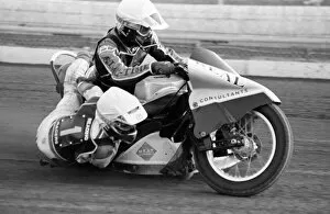 Images Dated 8th June 1992: Sidecar Speedway, Smallmead, Reading, Monday 8th June 1992