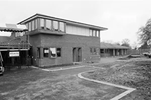 Sight of Acorns Children's Hospice. On day of Topping Out Ceremony Sight of Acorns Children's Hospice. On day of Topping Out Ceremony