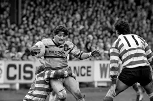 Images Dated 22nd March 1986: Silk Cut Challenge Cup Semi-final at Wigan. Castleford beat Oldham 18-17