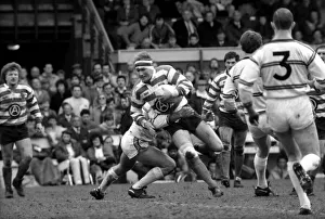 Images Dated 22nd March 1986: Silk Cut Challenge Cup Semi-final at Wigan. Castleford beat Oldham 18-17