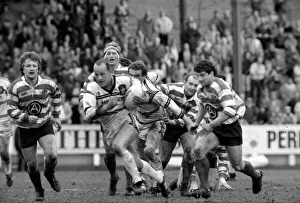 Images Dated 22nd March 1986: Silk Cut Challenge Cup Semi-final at Wigan. Castleford beat Oldham 18-17