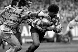 Images Dated 22nd March 1986: Silk Cut Challenge Cup Semi-final at Wigan. Castleford beat Oldham 18-17