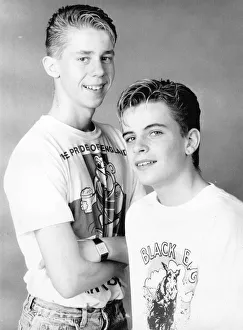 Simon Gregson actor with Nicholas Cochrane when they joined the cast of the ITV soap Simon Gregson actor with Nicholas Cochrane when they joined the cast of the ITV soap