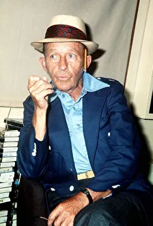 Images Dated 1st July 1975: Singer and actor Bing Crosby July 1975