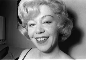 Singer and actress Kathy Kirby, January 1964 Singer and actress Kathy Kirby, January 1964