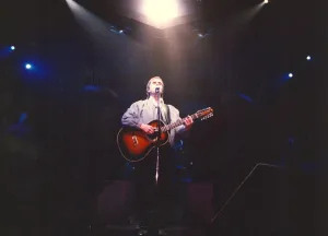 Singer Chris De Burgh performs at Whitley Bay Ice Rink 4 December 1992 Singer Chris De Burgh performs at Whitley Bay Ice Rink 4 December 1992