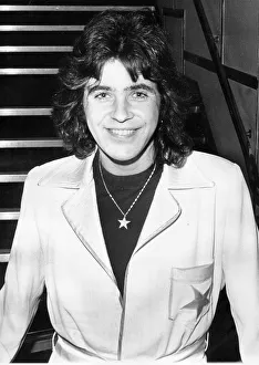 Singer David Essex pictured 4 January 1975 Singer David Essex pictured 4 January 1975