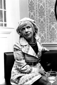 Singer Dorothy Squires pictured at the Newcastle City Hall 3 May 1972 Singer Dorothy Squires pictured at the Newcastle City Hall 3 May 1972