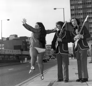 Singer Laura Devon. January 1975 75-00445-006 Singer Laura Devon. January 1975 75-00445-006