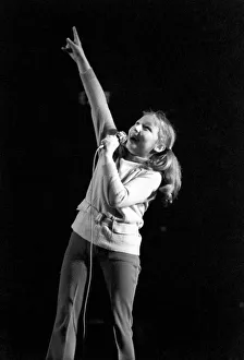 Singer Lena Zavaroni. March 1975 75-01430-001 Singer Lena Zavaroni. March 1975 75-01430-001