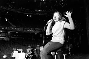 Singer Lena Zavaroni. March 1975 75-01430-005 Singer Lena Zavaroni. March 1975 75-01430-005