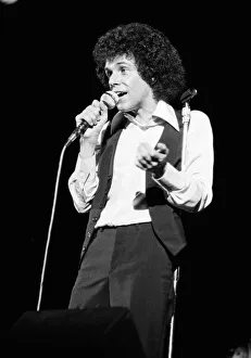 Singer Leo Sayer performing at the Greek Theatre, Los Angeles, California. 26th July 1977 Singer Leo Sayer performing at the Greek Theatre, Los Angeles, California. 26th July 1977