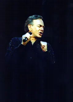 Singer Neil Diamond performs in concert at the Telewest Arena in Newcastle 24 February Singer Neil Diamond performs in concert at the Telewest Arena in Newcastle 24 February