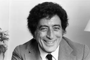 Singer Tony Bennett in London. 25th February 1982 Singer Tony Bennett in London. 25th February 1982