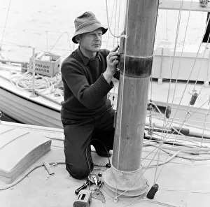 The Single-handed Trans-Atlantic Race was conceived by Herbert 'Blondie" The Single-handed Trans-Atlantic Race was conceived by Herbert 'Blondie"
