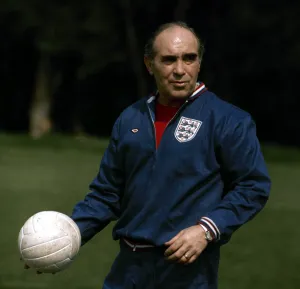 Sir Alf Ramsey former England manager. December 1974 Sir Alf Ramsey former England manager. December 1974