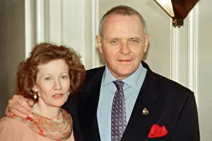 Images Dated 1st February 1994: Sir Anthony Hopkins and wife Jennifer Lynton, at the Variety Club Show Business awards