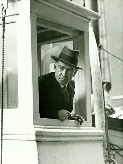Sir Ernest Shackleton on the bridge of The Quest. September 1921 Sir Ernest Shackleton on the bridge of The Quest. September 1921