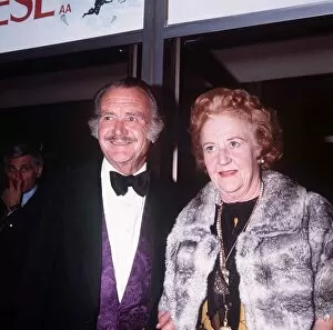 Sir John Mills and Lady Mills actor July 1978 msi