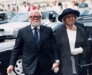 Images Dated 1st July 1995: Sir Richard Attenborough and wife Sheila - July 1995