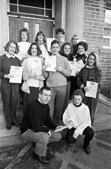 Images Dated 14th January 1992: Eleven sixth-form students from Mirfield High have received community sports leadership
